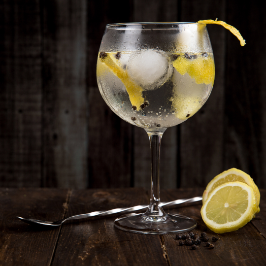 Conrad Distillery Gin and Tonic