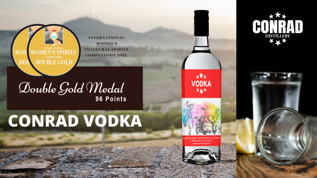 Double Gold Medal for Conrad Vodka