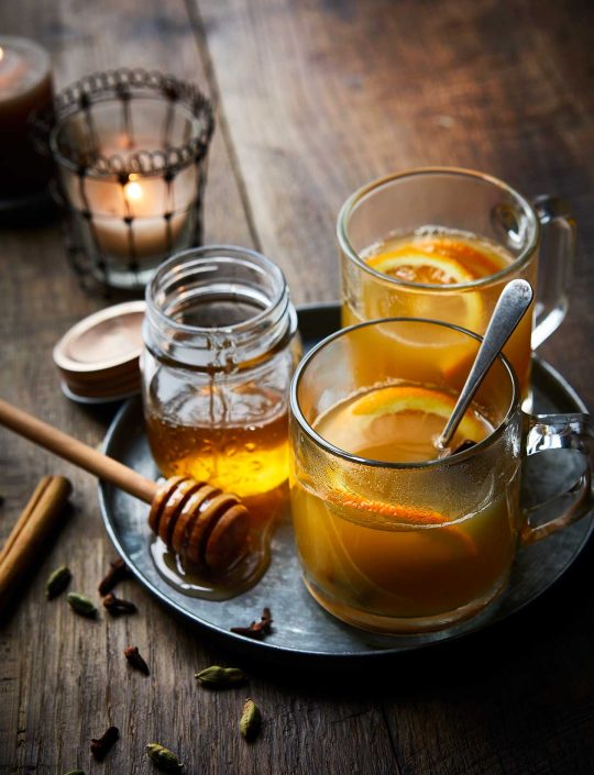 Conrad Distillery G&Tea hot toddy