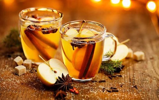 Conrad Distillery G&Tea hot spiced toddy