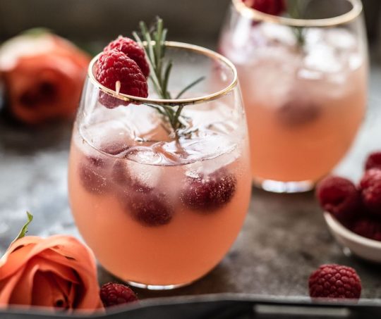 Conrad Distillery Strawberry Desire spritzer cocktail