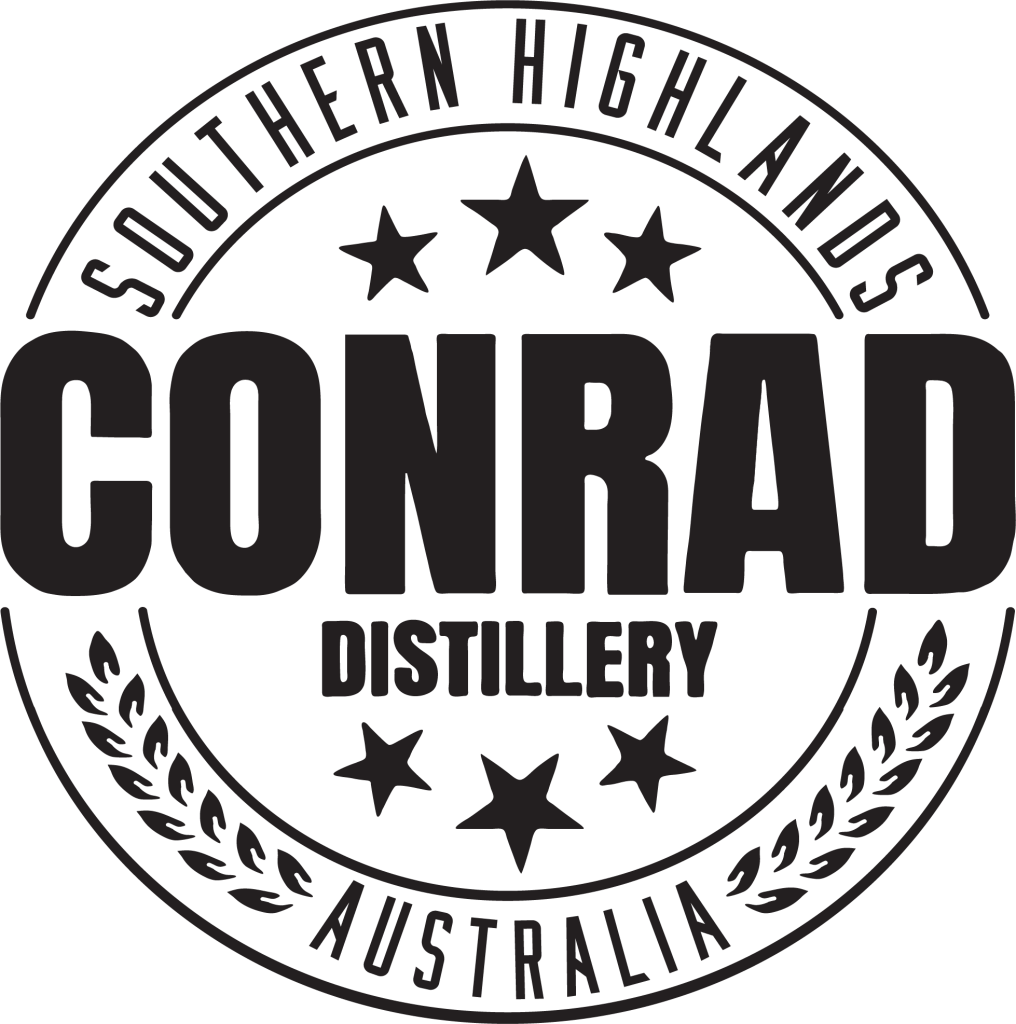 Conrad Distillery logo Black