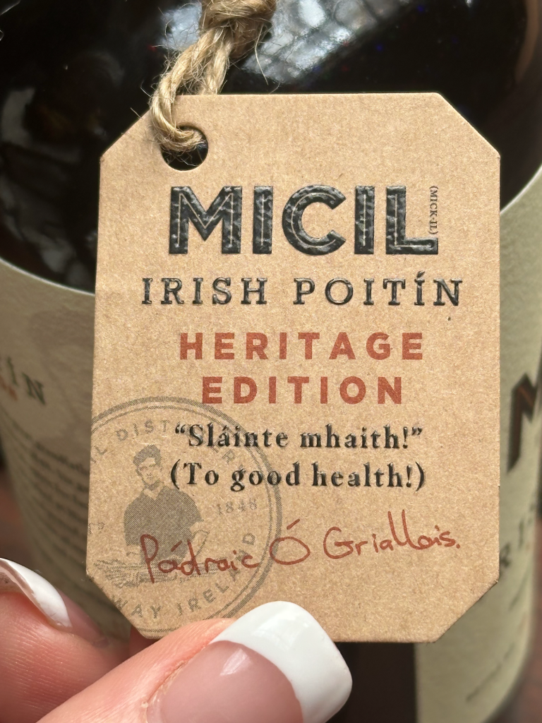 Micil Distillery Galway Ireland Poitin