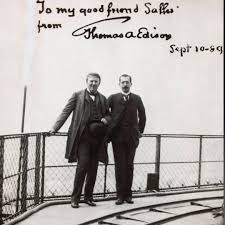 Thomas Edison and Eiffel